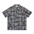 Tie-dye short-sleeve shirt