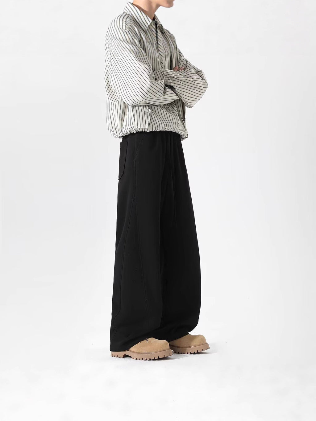 Heavyweight Curved Hem Sweatpants