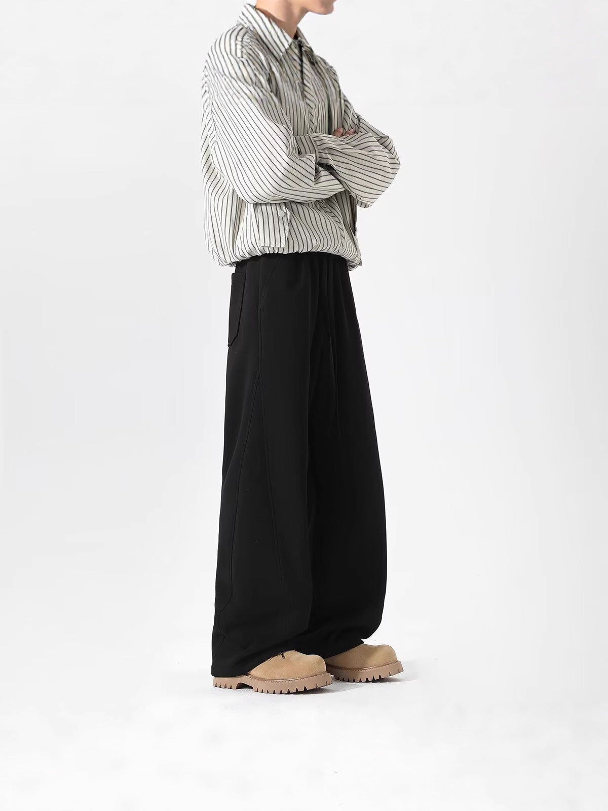 Heavyweight Curved Hem Sweatpants