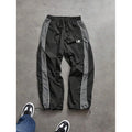 Mens Drawstring Cuff Casual Pants