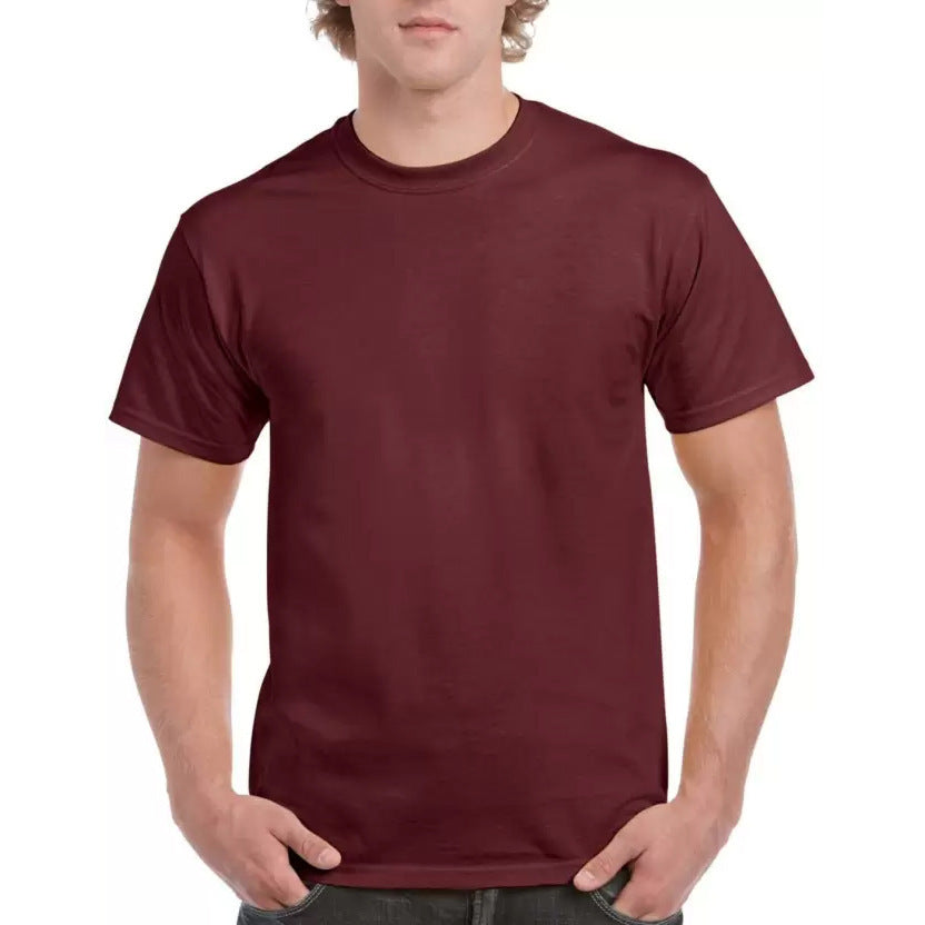 Mens Round Neck Short Sleeve T-Shirt