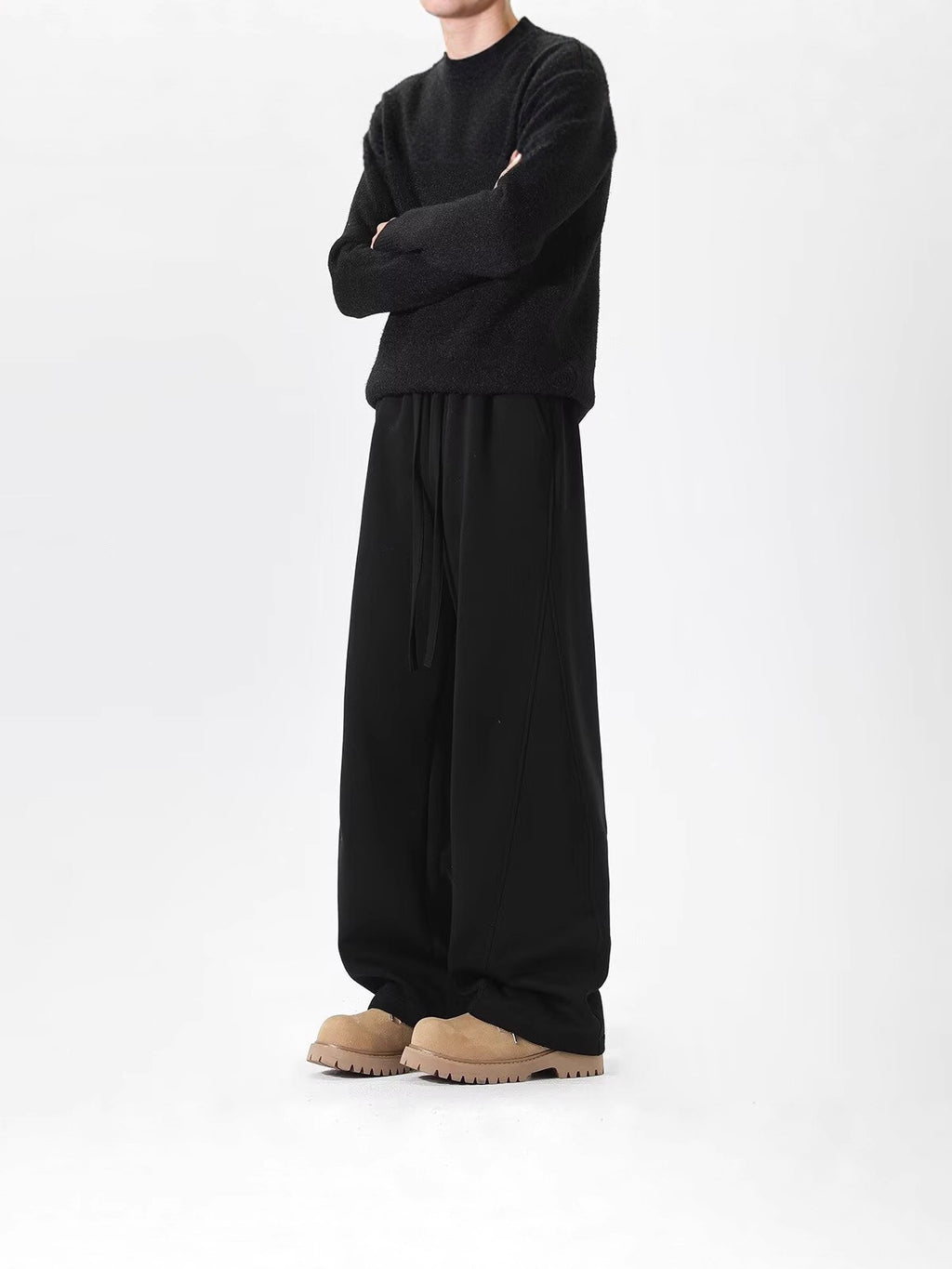 Heavyweight Curved Hem Sweatpants