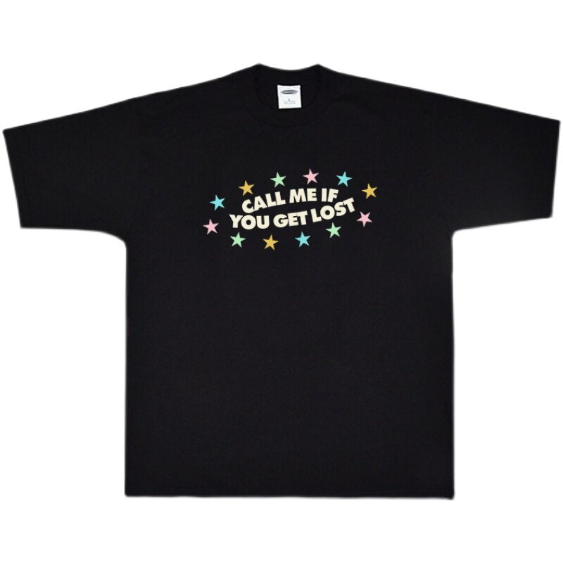 Album Print Cotton T-Shirt