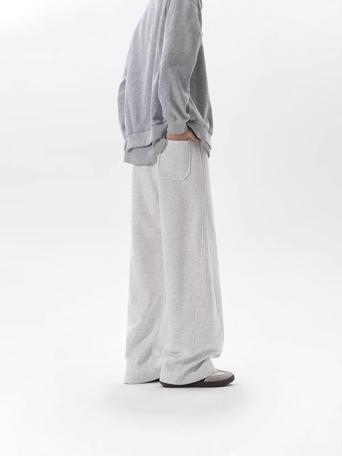 Heavyweight Curved Hem Sweatpants