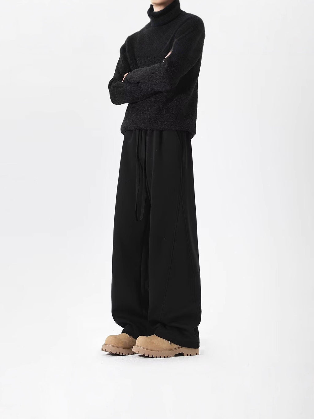 Heavyweight Curved Hem Sweatpants