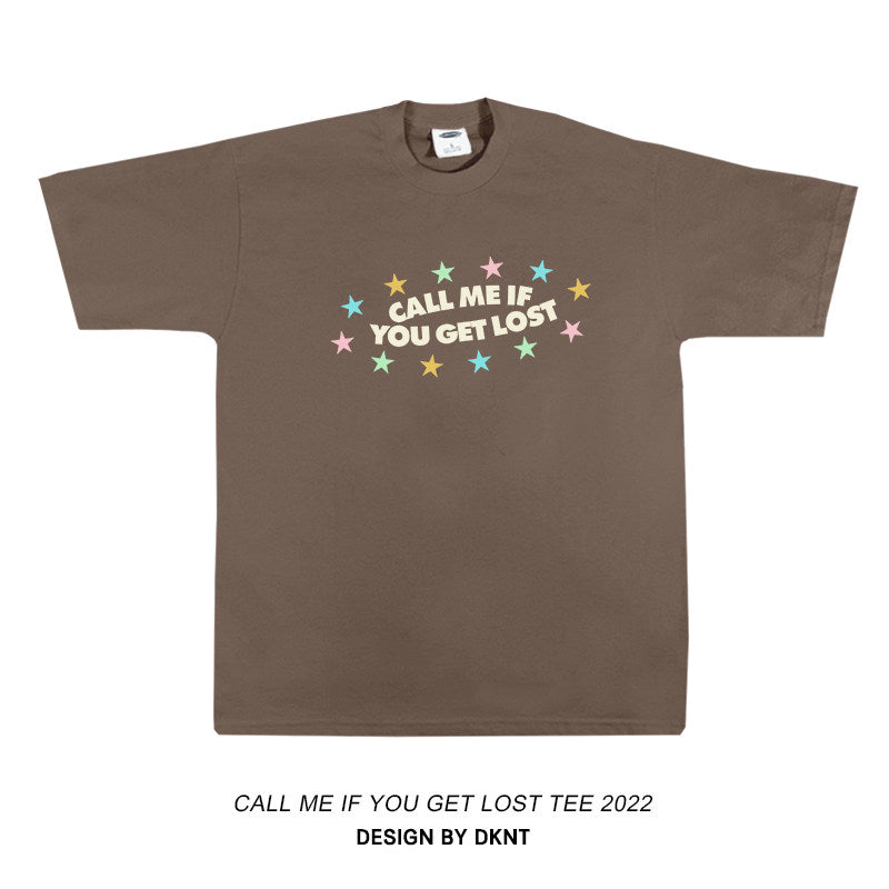 Album Print Cotton T-Shirt