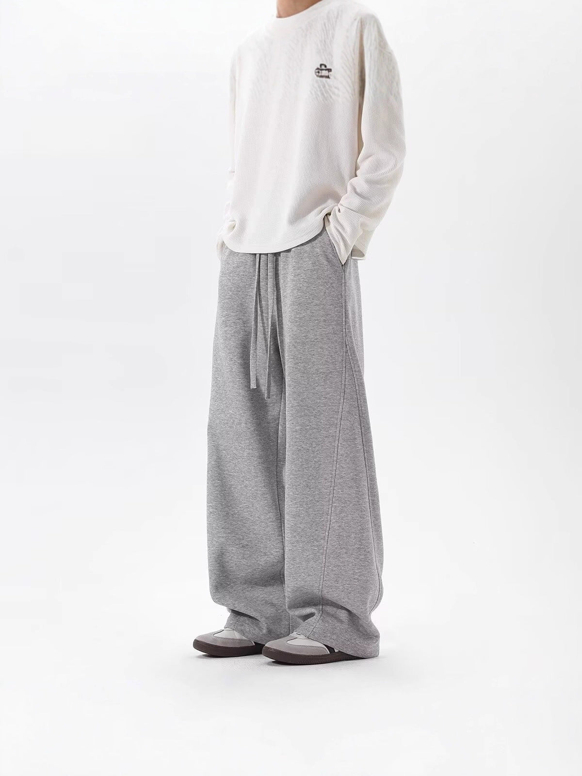Heavyweight Curved Hem Sweatpants