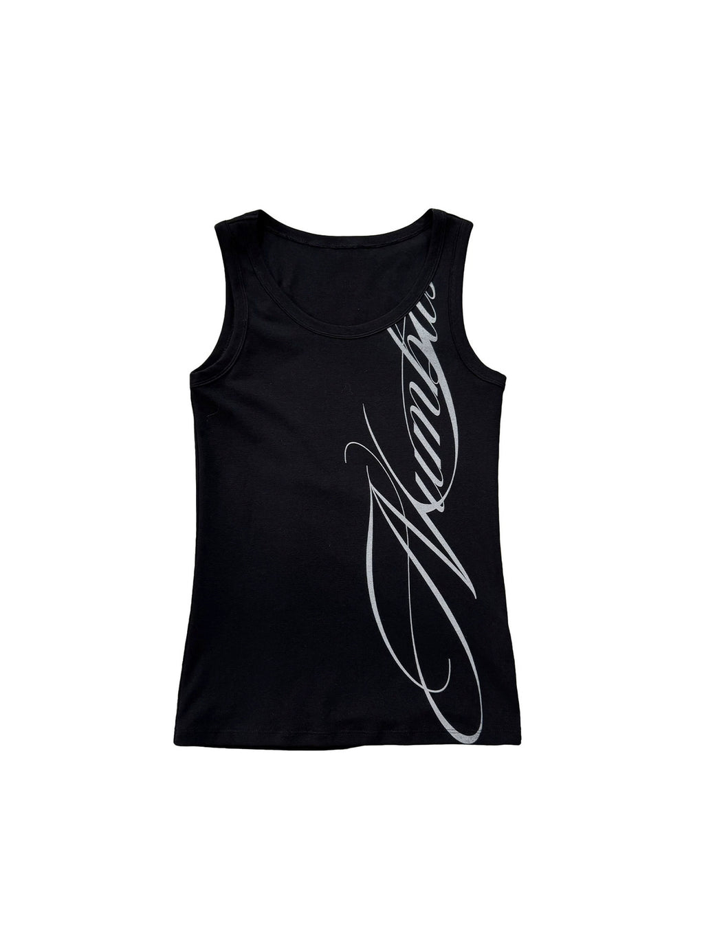 Letter Print Slim Fit Tank Top